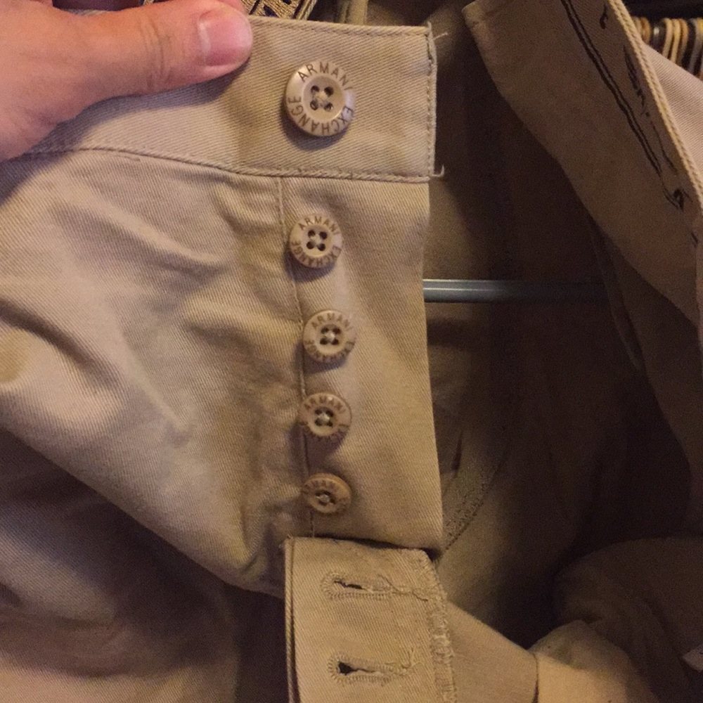 Armani exchange khakis size 30 used for 3 seasons - Picture 6 of 6
